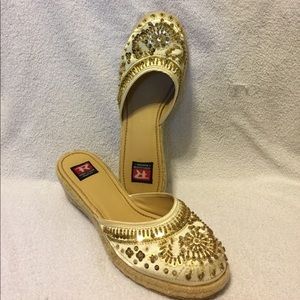Sparkly and Fun Wedge Sandals Sparkly and Fun Wedge Sandals