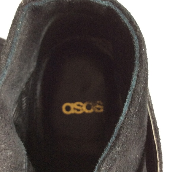 ASOS women's Black Suede Boots size 8 - Picture 4 of 4