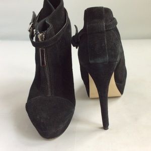 ASOS women's Black Suede Boots size 8