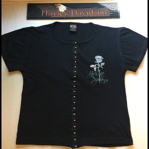 Ladies Short Sleeve Harley-Davidson Top