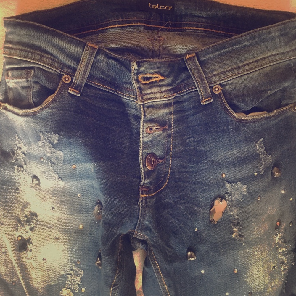 Fancy skinny jeans