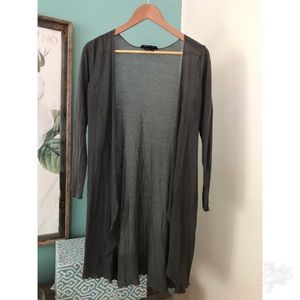 BCBG Maxazria Knit Grey Duster -reduced-