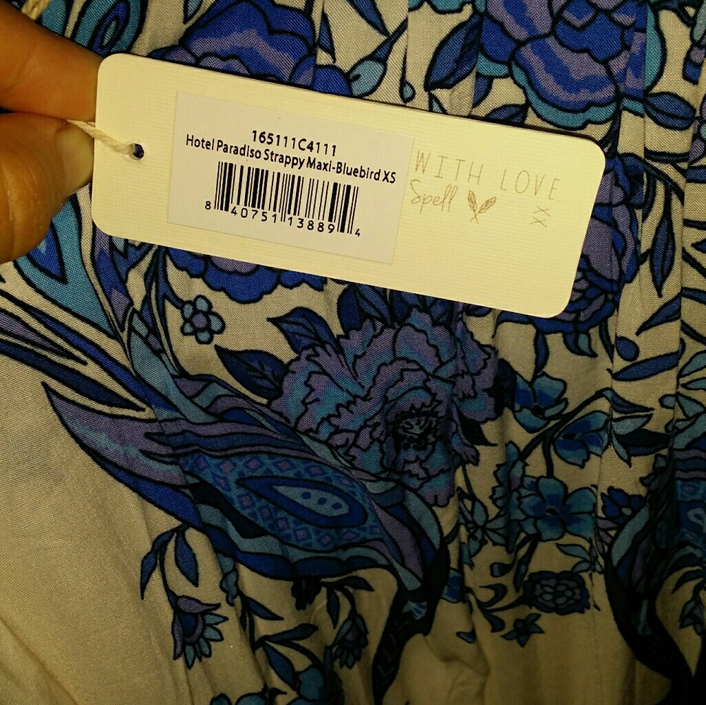 New spell designs hotel paradiso strappy dress UT - Picture 4 of 8