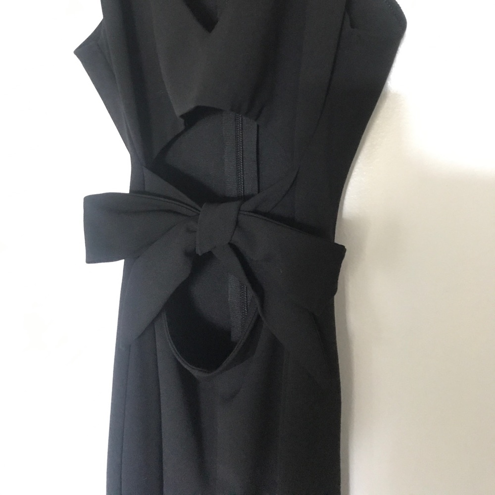 Black Front-tie Jumper