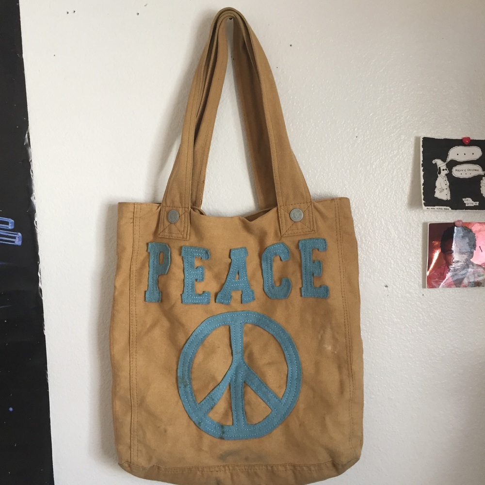 Blue Peace Tote