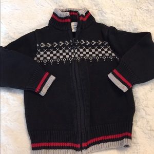 Old Navy Full zip sweater. Size 2T