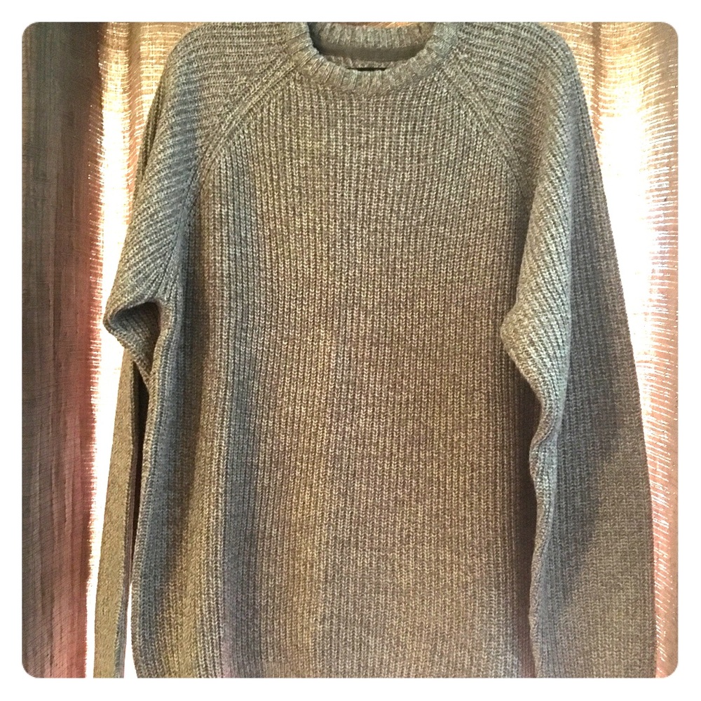 Unisex tan sweater