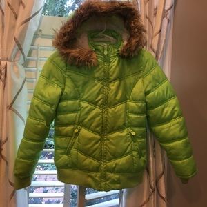 Justice puffer jacket