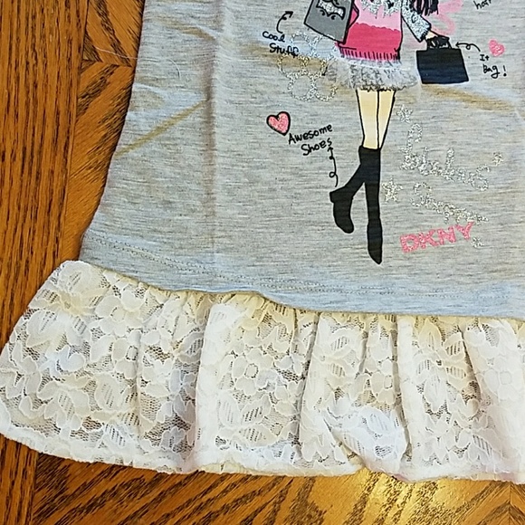 DKNY city girl print t-shirt - Picture 3 of 3