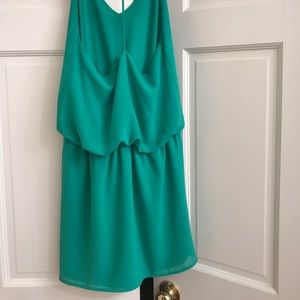 Kelly Green T-back mini dress
