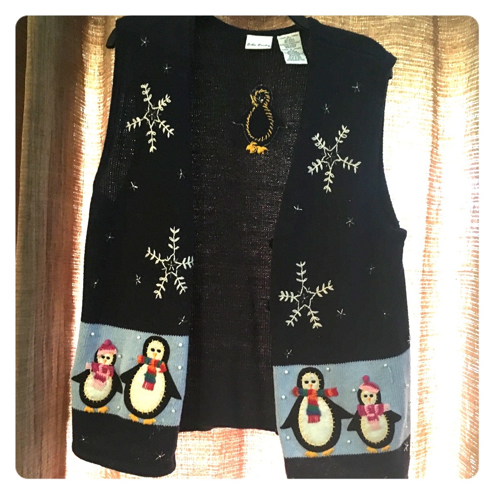 Christmas sweater vest!