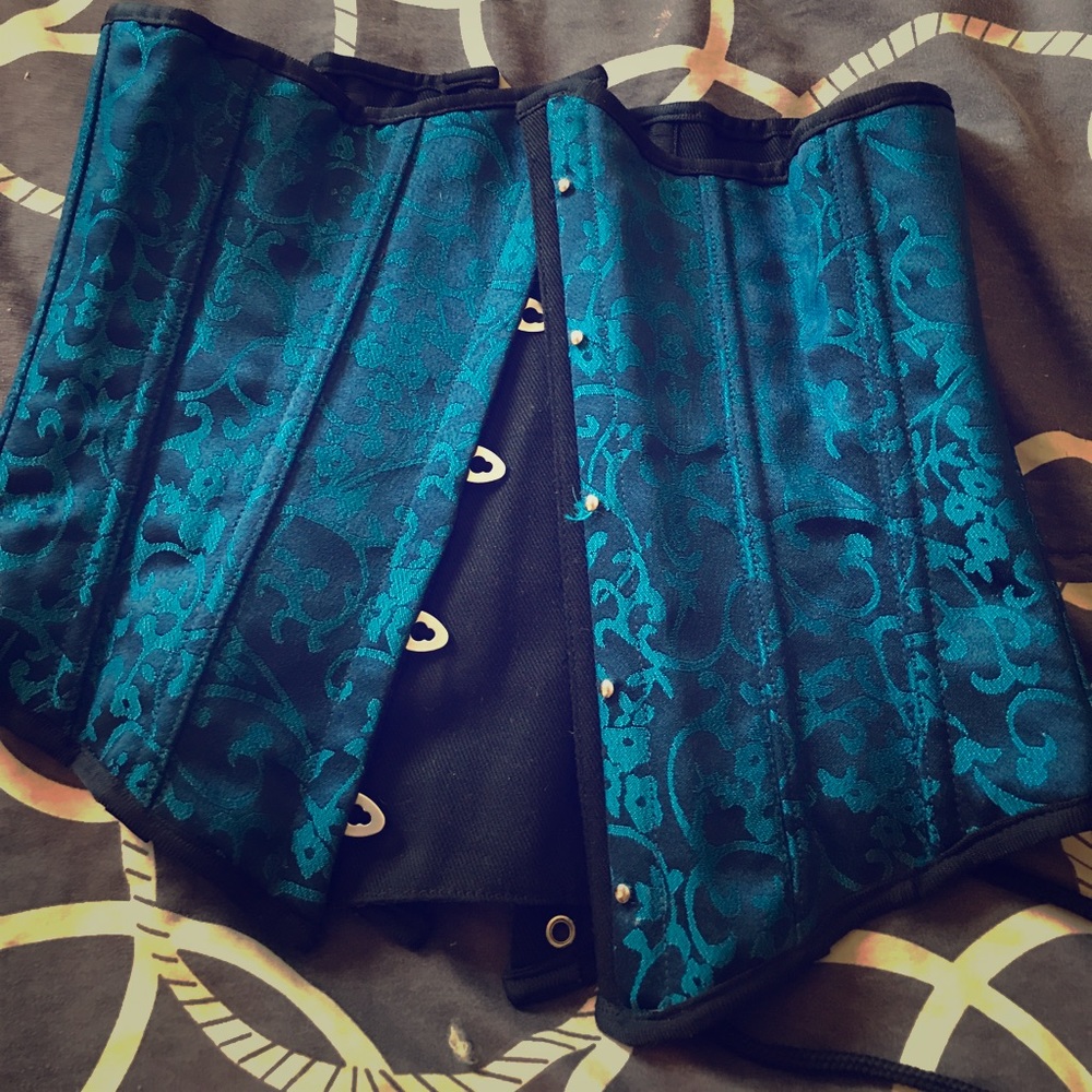 Beautiful steel boned waist cincher
