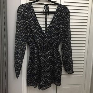 BCBG Generation Printed Romper