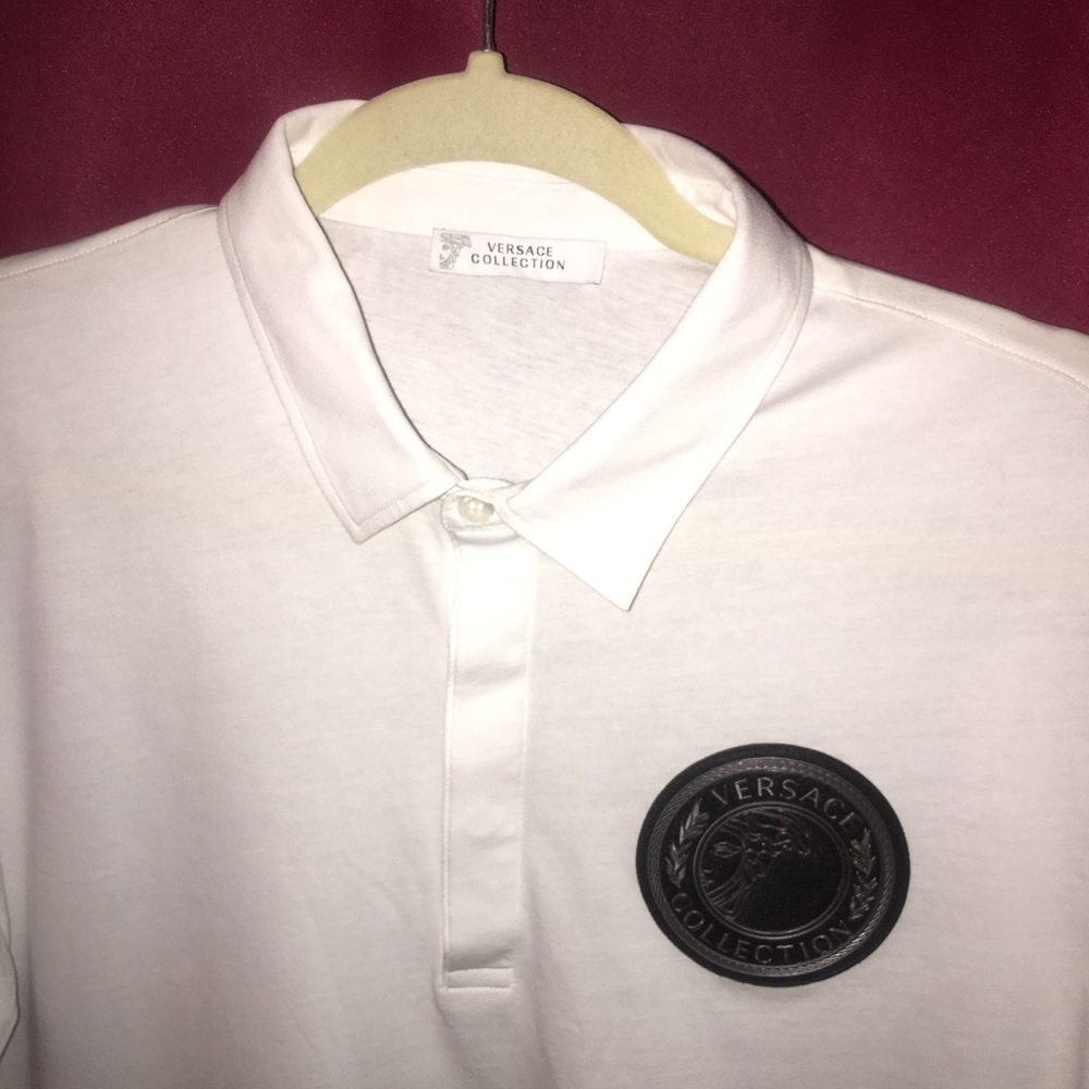 ✨Versace Collection !Men's New Patch Polo Shirt. M