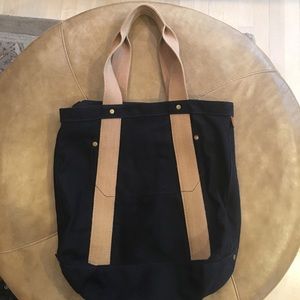 J. Crew Men's Blue Canvas Bag