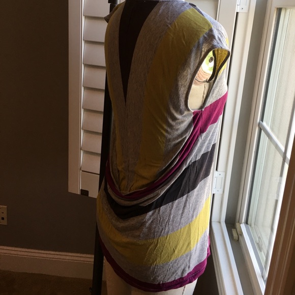 Anthropologie striped knit tee Size S - Picture 3 of 8