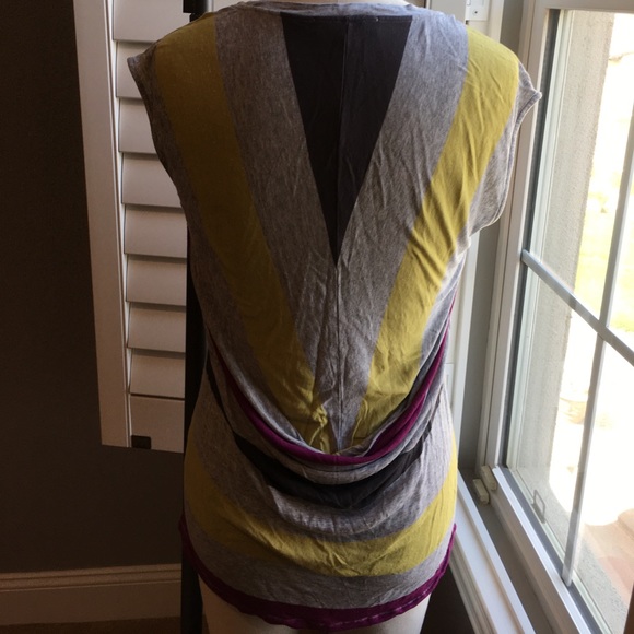 Anthropologie striped knit tee Size S - Picture 4 of 8