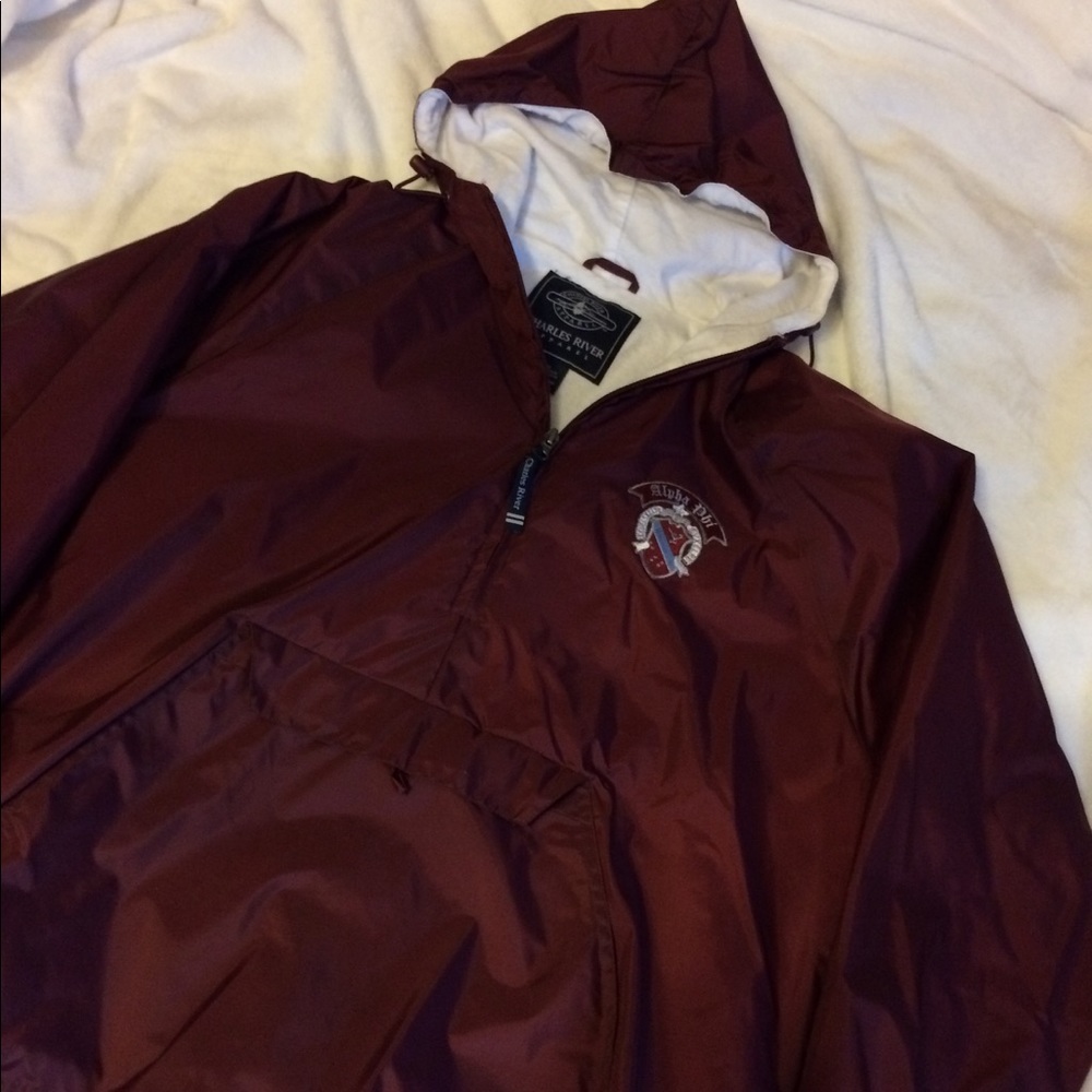 Alpha Phi rain jacket