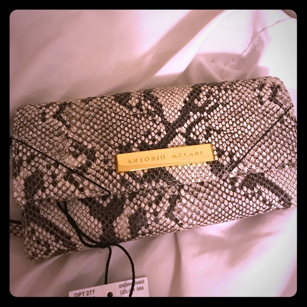 Antonio Melani flap clutch wallet
