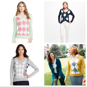 Brooks Brother Argyle V neck Brooks Brother Argyle V neck