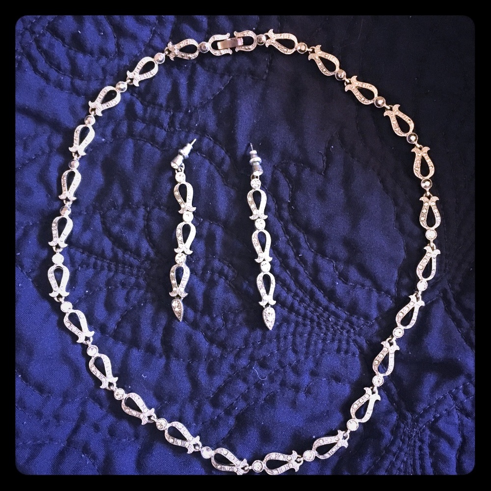 Vintage Silver Jewelry Set