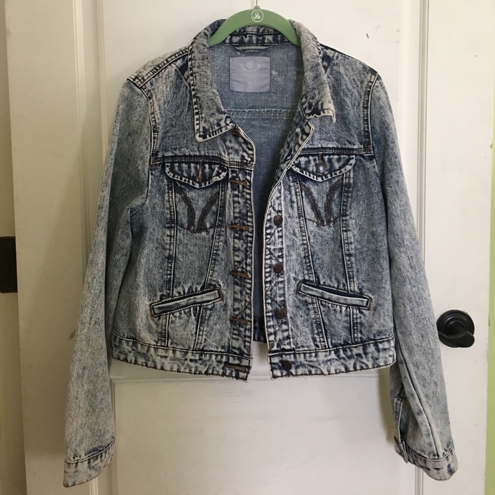🎀SOLD🎀Foreign Exchange Jean Jacket