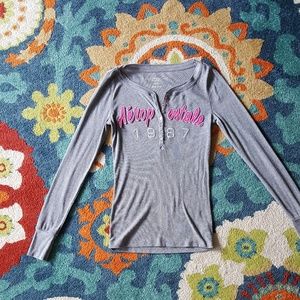 Aeropostale "Grey" Long Sleeve Shirt