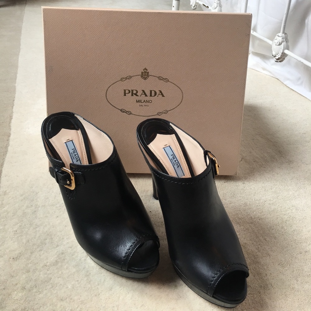 Gorgeous Prada Mules