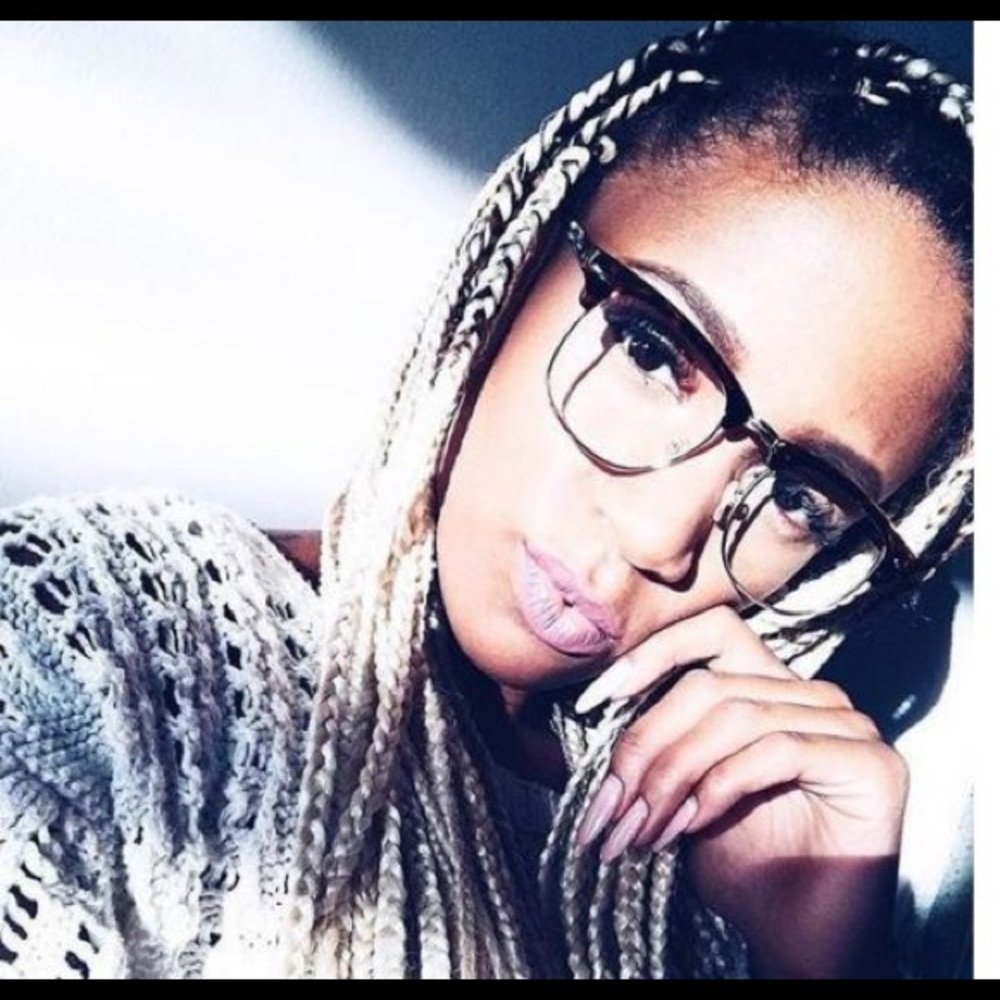 🆕50's Vtg/Retro/ClearLens Geek Clubmaster/Glasses