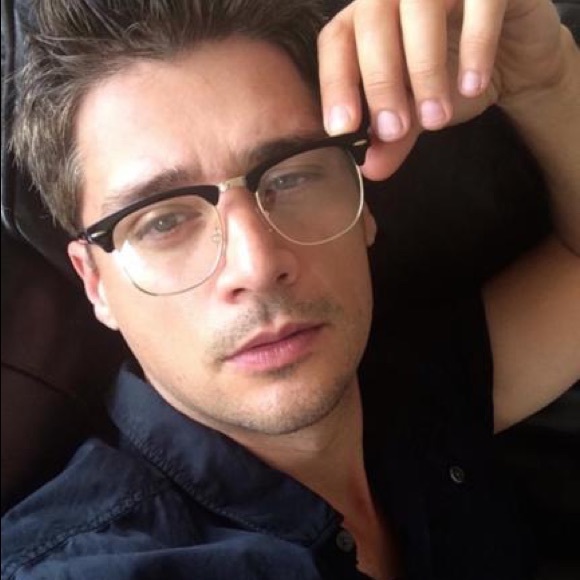 Retro Clubmaster Style Clear Lens Glasses- 2 Color Options  🆕50\'s Vtg/Retro/ClearLens Geek Clubmaster/Glasses