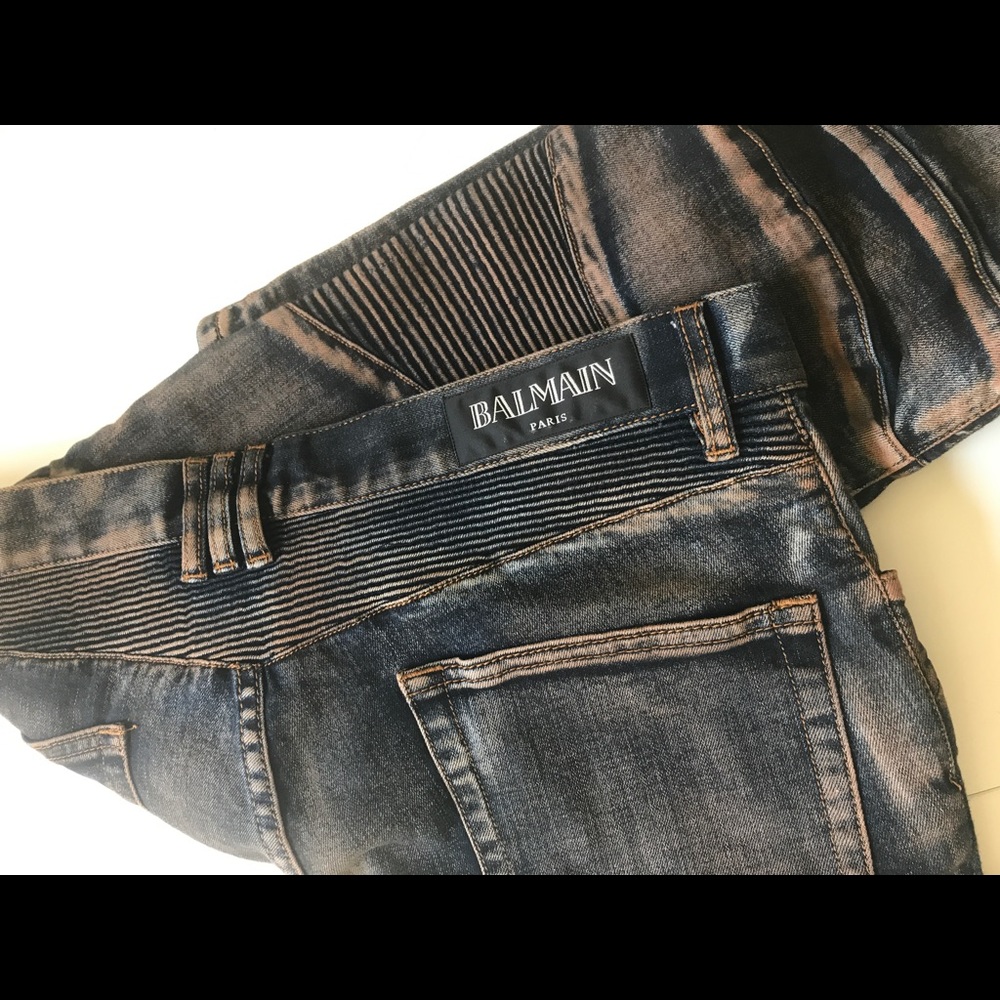 Men's Balmain jeans 36 (fit for 33 or 34 waist)