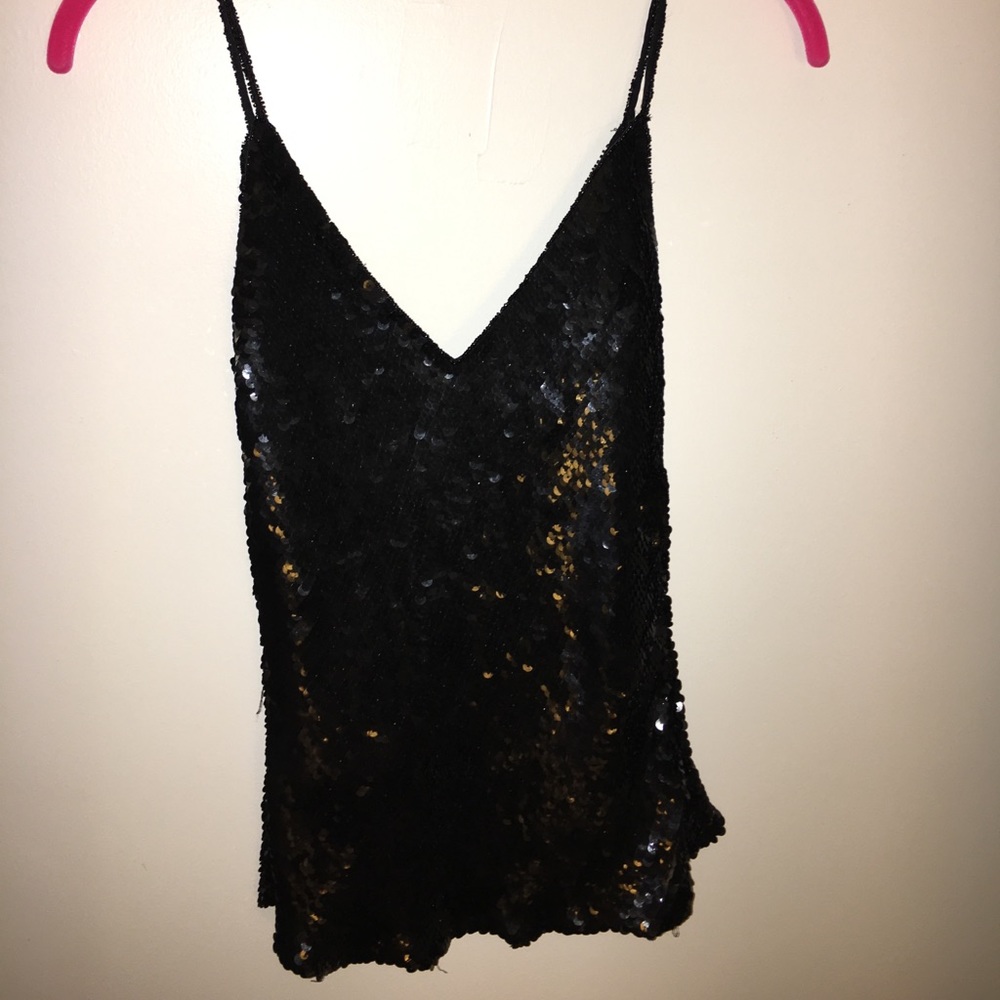 SEQUINED CAMISOLE