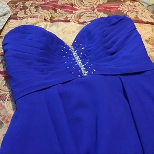 Royal blue prom/bridesmaid dress