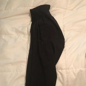 Maternity black Capri leggings