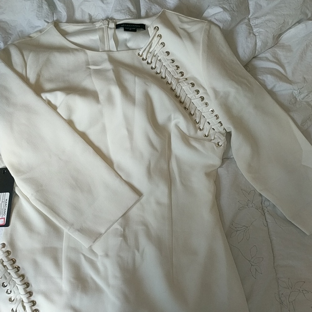 Ivory marciano dress new - Picture 1 of 4
