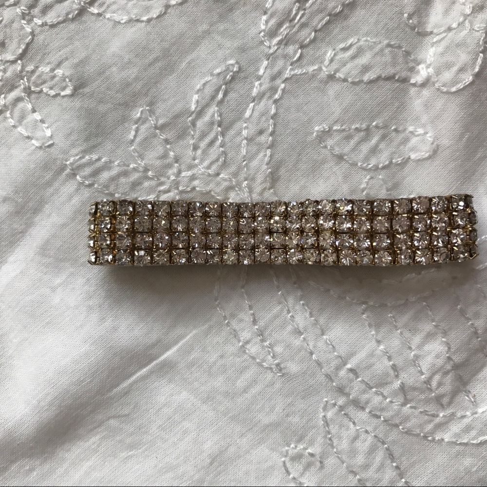 Simple Diamond & Gold Bracelet