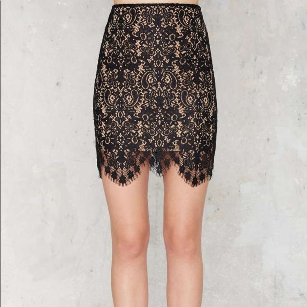 🚫SOLD🚫 🆕 For Love & Lemons Vika Skirt - Picture 2 of 5