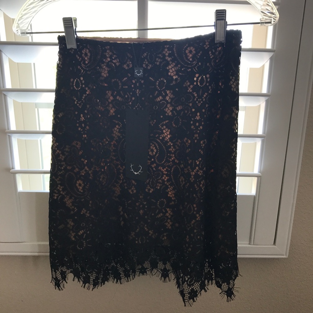 🚫SOLD🚫 🆕 For Love & Lemons Vika Skirt - Picture 4 of 5
