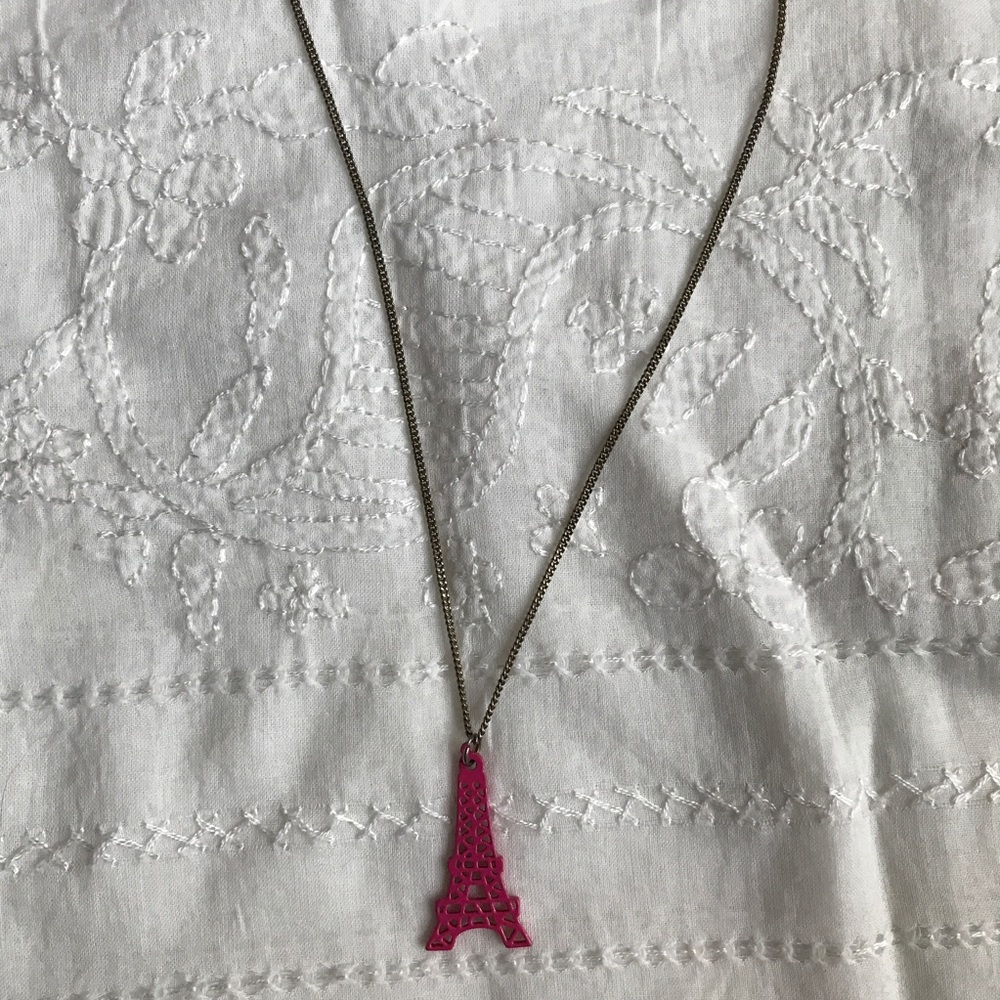 Forever 21 Eiffel Tower Necklace