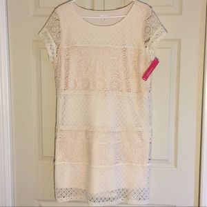 Cream Lace Shift Dress - NEW Cream Lace Shift Dress - NEW