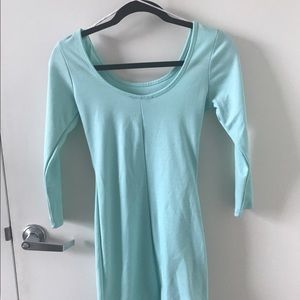 Mint Blue Bodycon dress