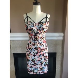 Material Girl Floral Dress