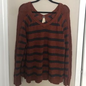 Free People Slouchy Striped Sweater Free People Slouchy Striped Sweater
