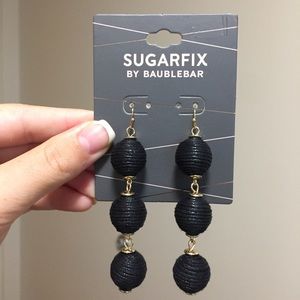 Triad Ball Drop Earrings