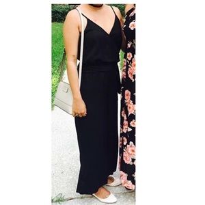 Loft black jumpsuit