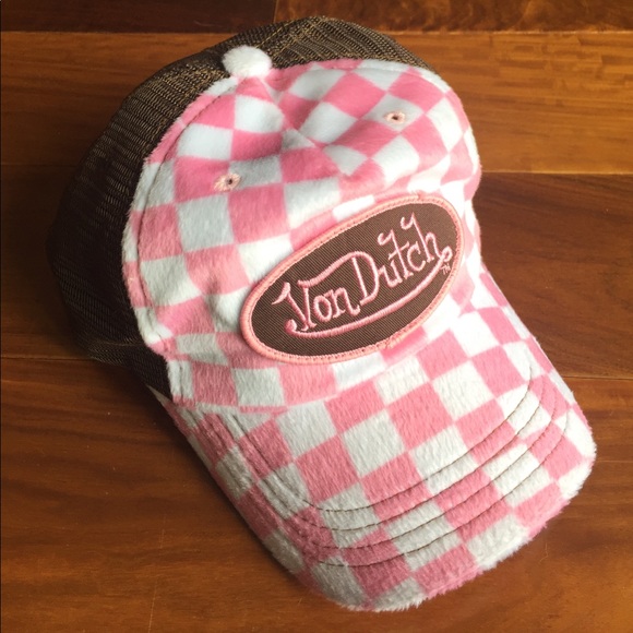 von dutch checkered hat