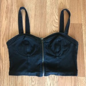 Black Crop Top Black Crop Top