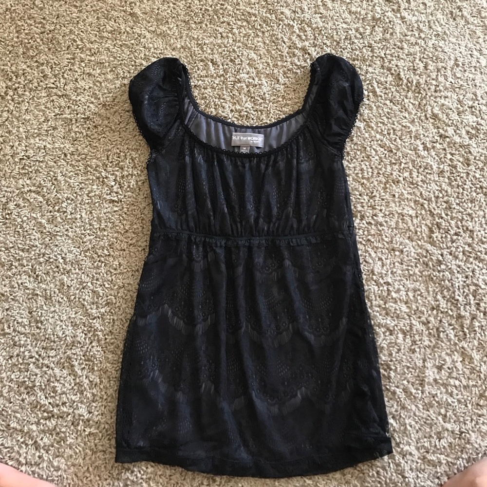 Lace tee