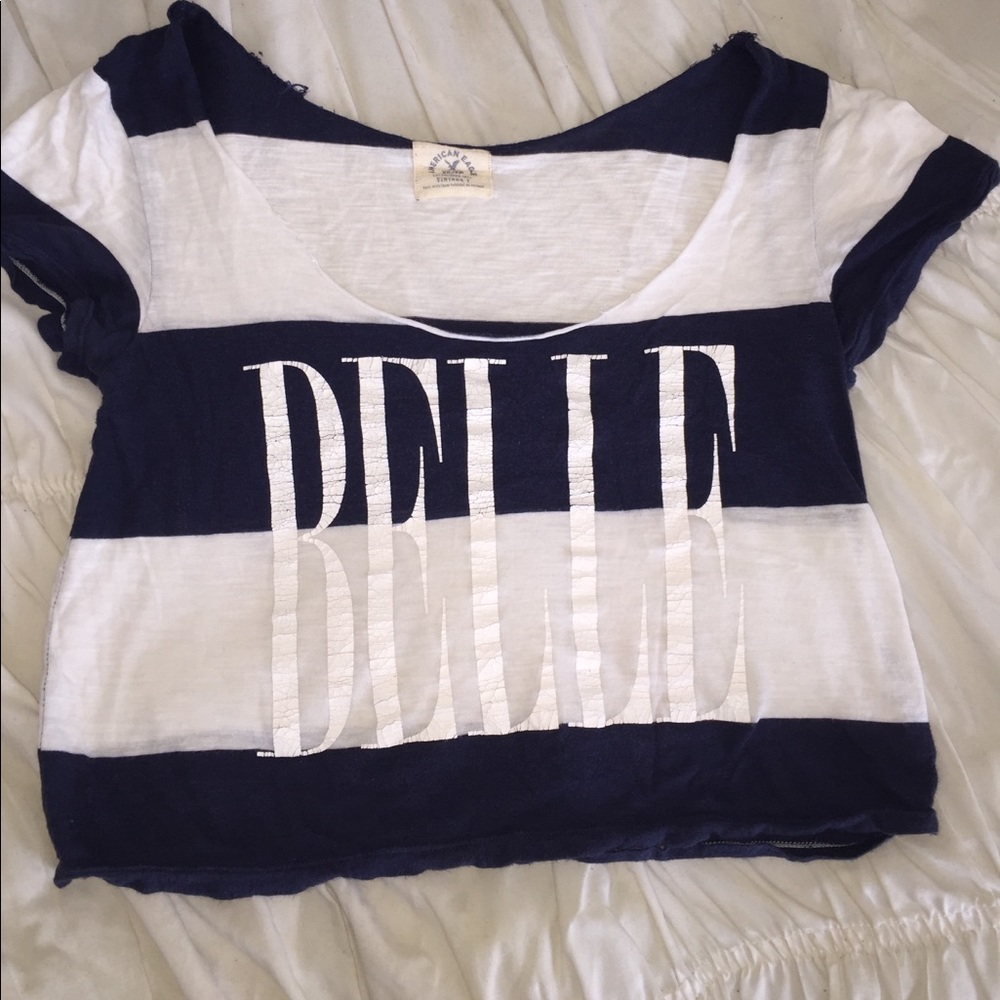 Nautical crop top