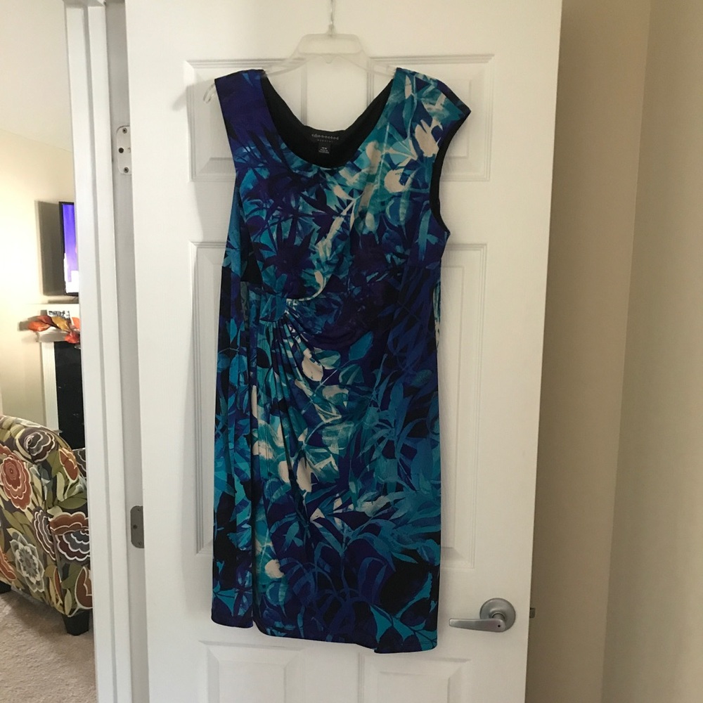 Sleeveless Blue Dress